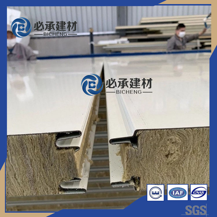 彩鋼（gāng）岩（yán）棉夾芯板優（yōu）異的性能特點